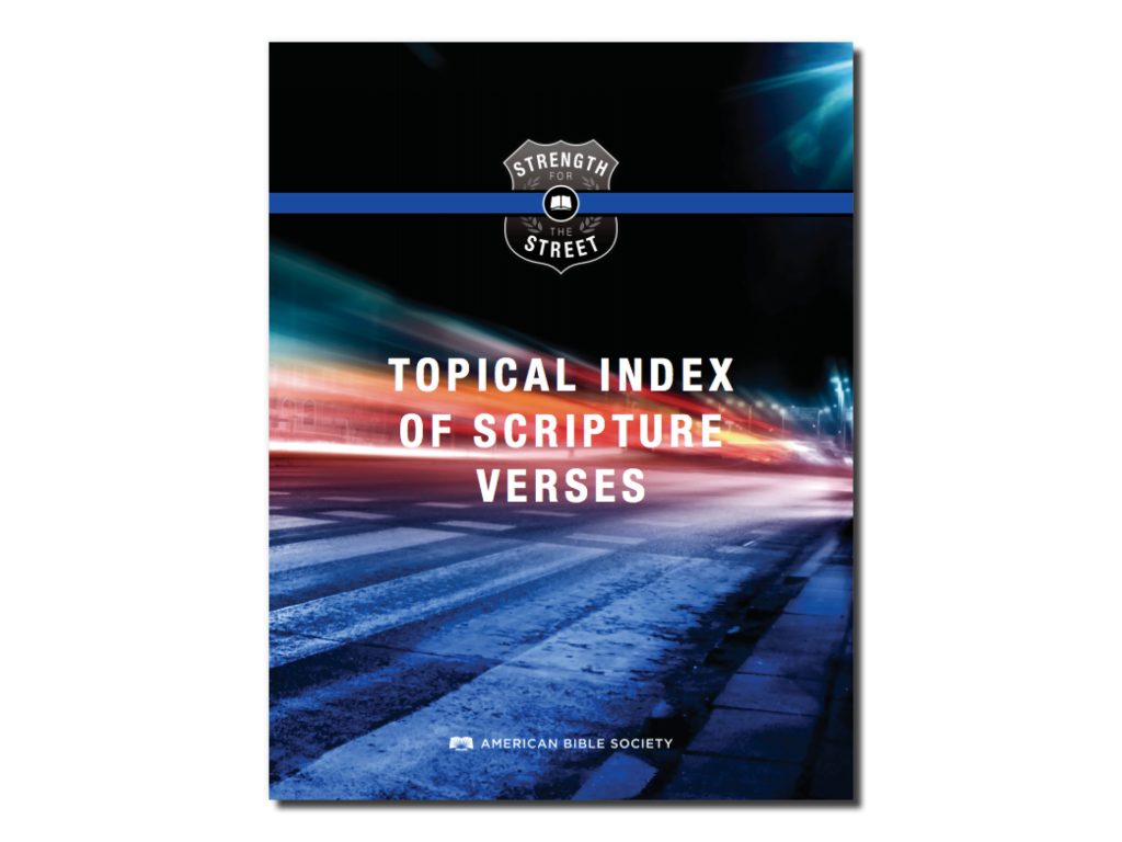 Topical Index of Scripture Verses Cover